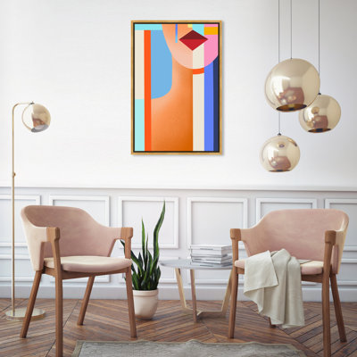 Abstract Shaped Lady III Print