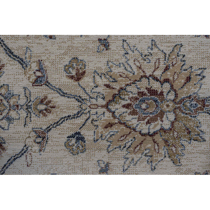 Round Persian Round Beige Area Rug, Round 160cm