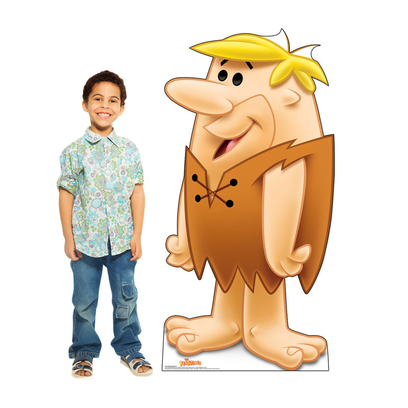 58'' Life-Size Barney Rubble Cardboard Cutout Standup