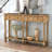 Deyja Wood Console Table with Storage Drawers and Shelf for Entryway and Living Room-1878827729
