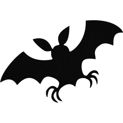 Bat With Sharp Ears Wall Décor