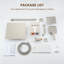 3-Function Dual Shower Head Pressure-Balanced Shower System With 4 Sprays Handheld-109312752