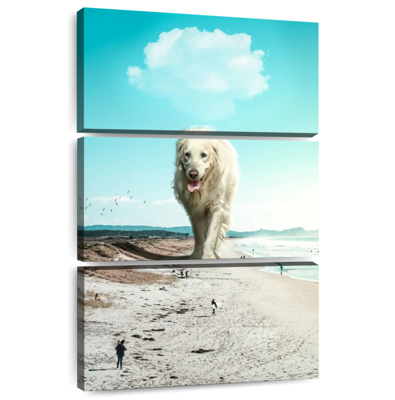 Brampt Wander Dog, 38" H x 24" W