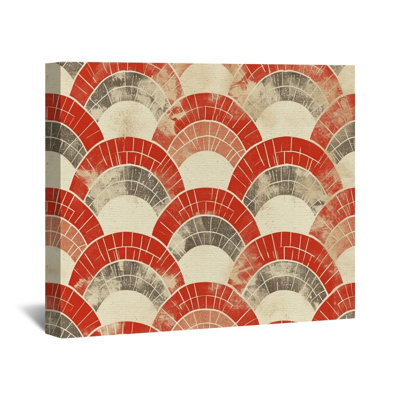 Toile à motif géométrique - Décoration murale abstraite