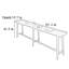 Table de bar ménage en bois massif-618681058