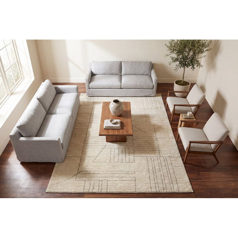 Monroe Abstract Rug, Rectangle 5'3" x 7'7"
