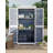 Aiho 63-Inch High Solid Wood Vertical Storage Shed-82396209