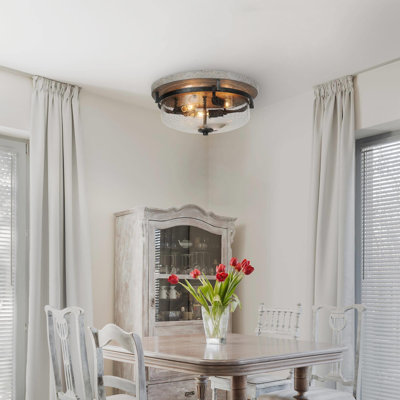 Glass Flush Mount