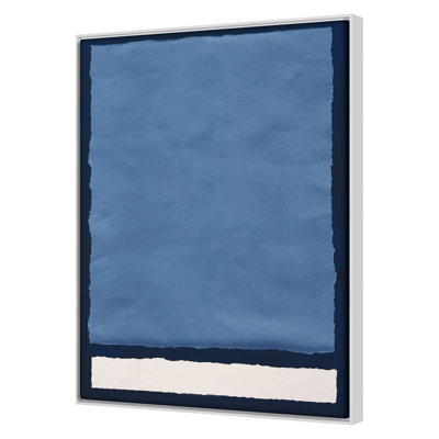 Blue Colorblock 4 Print by Goderwis, Kyle