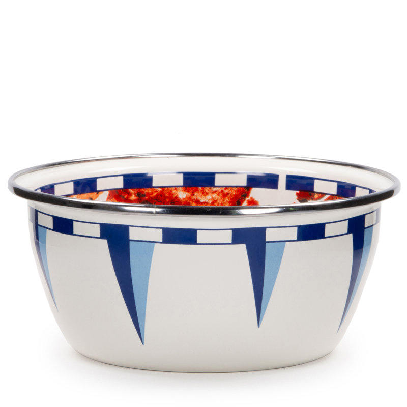 Set of 4 Crab House Salad Bowls