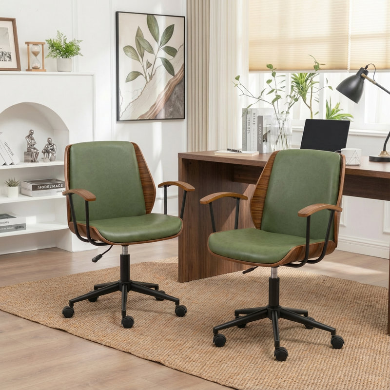 Chaise de bureau Bryonie, Vert