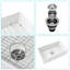 Évier de cuisine en céramique 33 po - blanc avec cuve simple encastrée à l'avant, évier chauffant et généreux, lavabo spacieux de 33 po x 18 po x 10 po pour la cuisine