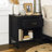 Modern Solid Wood 1-Drawer Nightstands-1555741626