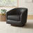 Bennett Genuine Leather Swivel Barrel Chair (Set of 2)-107095657