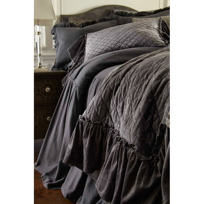 Estrella Quilt, King Quilt, Steel Blue