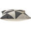Housse de coussin en similicuir texturé à motif géométrique 8 po Thais-396348679-402065563