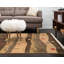 Tapis abstrait rouge / brun Abrigail-23394816
