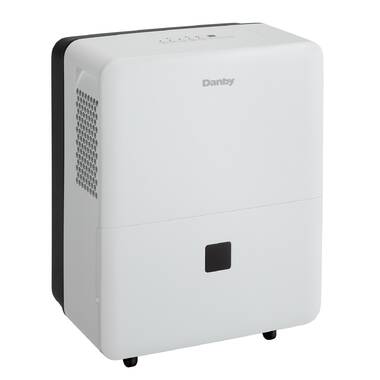  BLACK+DECKER 3000 Sq. Ft. Dehumidifier for Large Spaces and  Basements, Energy Star Certified, BD30MWSA , White