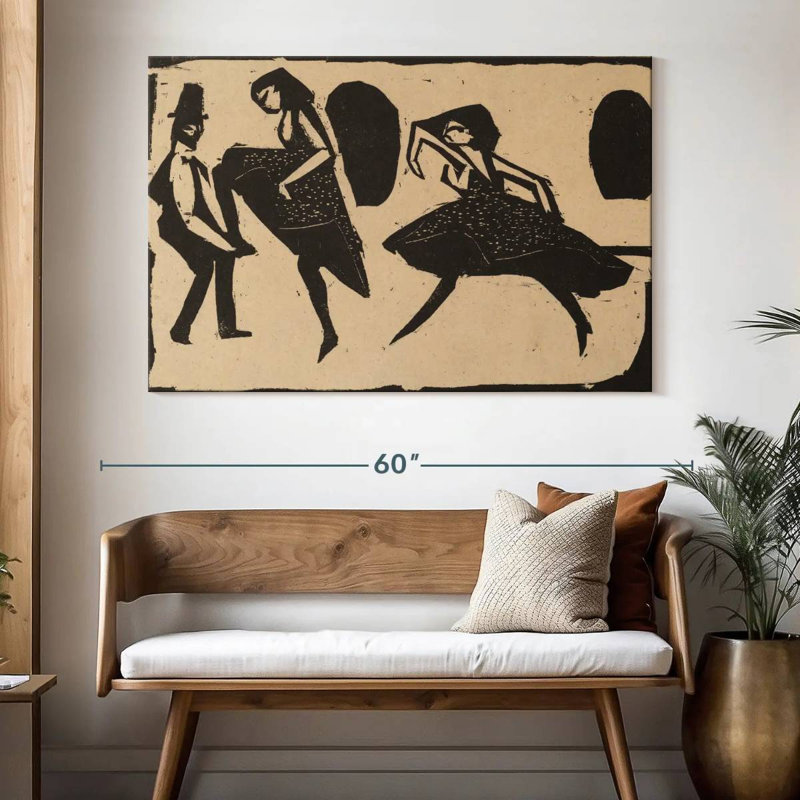Avery Acrobatic Dance, 34" H x 51" W