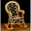 Chaise berçante en osier pour enfant Deas-1553908221
