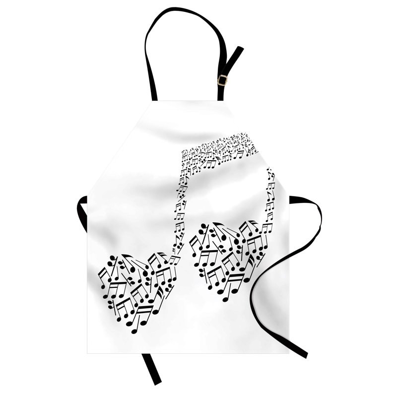 No Pattern Bib Apron