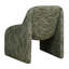 Fauteuil d'appoint vert olive Menlo