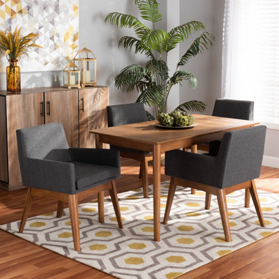 Thorpe 4 - Person Four Leg Dining Set