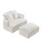 Fauteuil convertible convertible avec repose-pieds