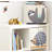 3 Sprouts - Toy Storage Cube for Baby and Kids - Sloth