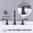 Bathroom faucet with 360 degree turn spout-110825945