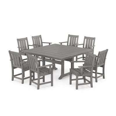Ensemble repas 9 pièces Oxford