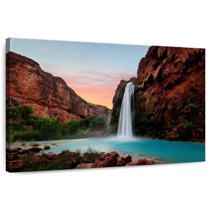 Alvord Havasu Waterfalls, 8" H x 12" W