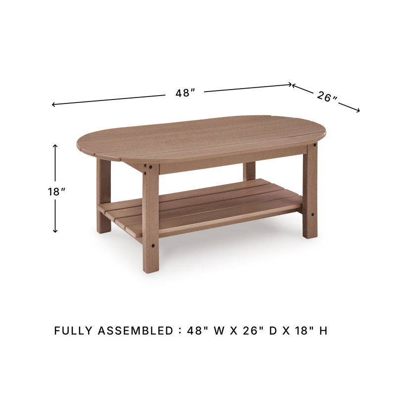 Table basse d'extérieur Cliff Beach