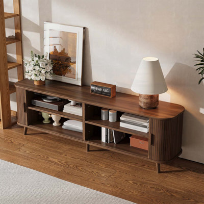 Console moderne pour téléviseur de 80 po ou moins dans le salon, centre de divertissement multimédia
