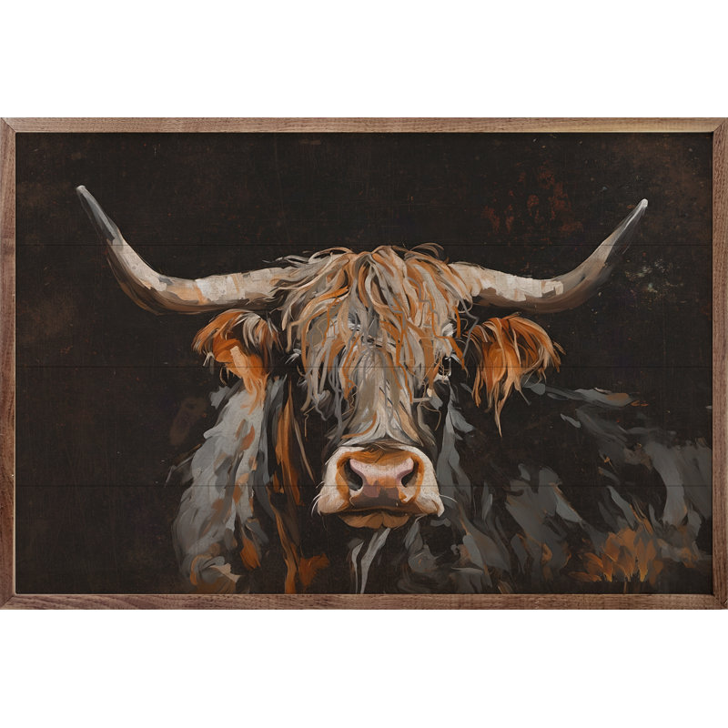 Rouille Longhorn, H 16 po x l 24 po