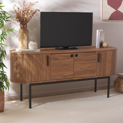 Oduvaldo 70.9" W TV Stand with Adjustable Shelves 