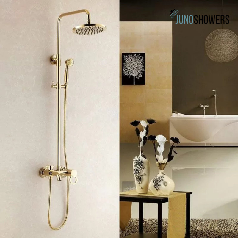 Pomme de douche à pluie double 2,5 GPM GPM
