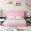 Lit double avec tiroirs de rangement Lit plateforme tapissier réglable-88284569-100041930