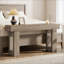Console Brandon de 63 pouces avec cadre en bois-130156942