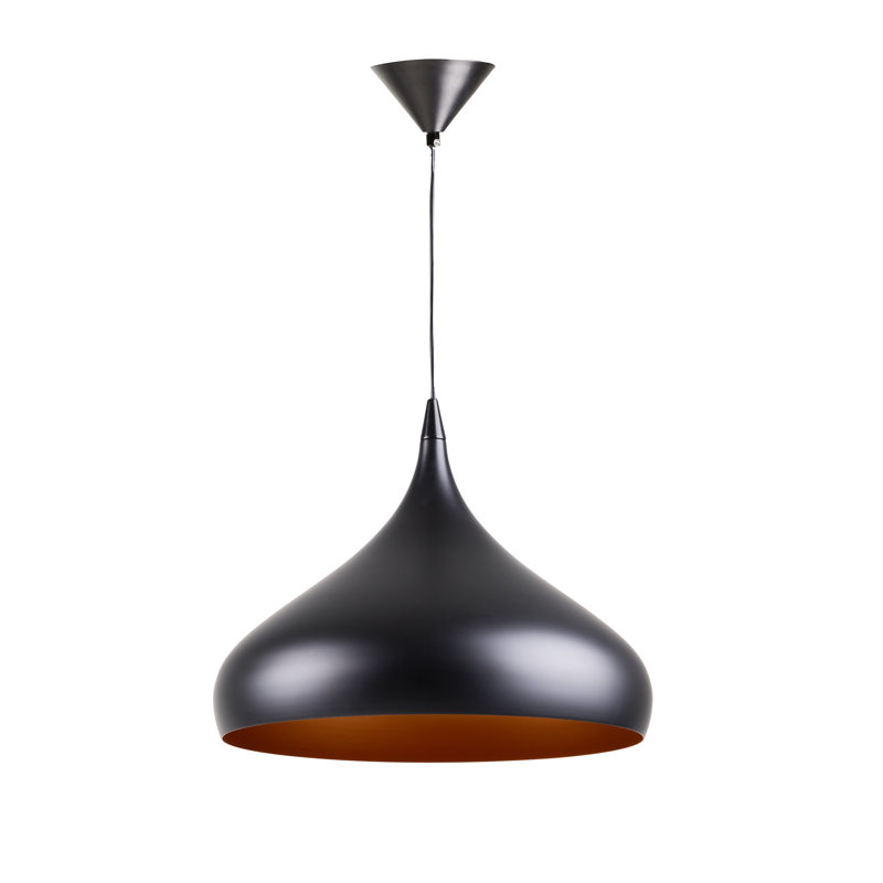 Kaley 1 - Light Black Unique/Statement Pendant