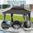 Patio Double-Vented Galvanized Steel Top Gazebo-100491005
