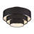 Bainbridge 4 Light Black Extra Large Semi-flush