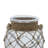 8'' H Glass Tabletop Candle Lantern