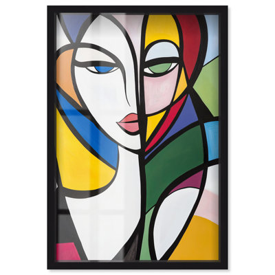 «Lacara I Shadowbox Print Modern Art Decor» par Art Remedy