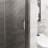 34"X 72" Shower Door In . 1/4" Tempered Glass Pivot Swing Panel. Foldable, Space Maximizing. Zinc Alloy Components To Rust & Corrosion. Prevents Water Leakage. 180° Pivot. Customizable Setup Door.