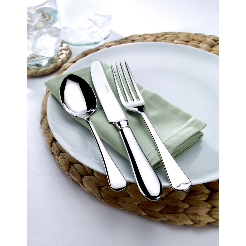 Georgian 44 Piece 18/10 Stainless Steel Cutlery Set, Service for 6