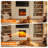 18" Electric Fireplace Insert-265736291