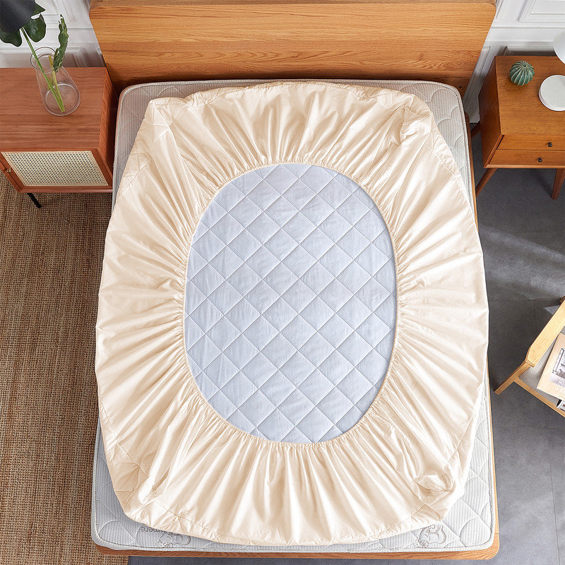 JML Noiseless Waterproof Mattress Protector, Quilted Washable Mattress Cover, Breathable Waterproof Mattress Pad, Full/Double