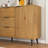 47.2" Kitchen Buffet Cabinet with 3 Drawers & 2 Doors-1034837299