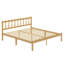 Base de lit plateforme en bois massif de bambou 12 po avec tête de lit ondulée, lattes en métal, aucun sommier requis-108620994-126376342